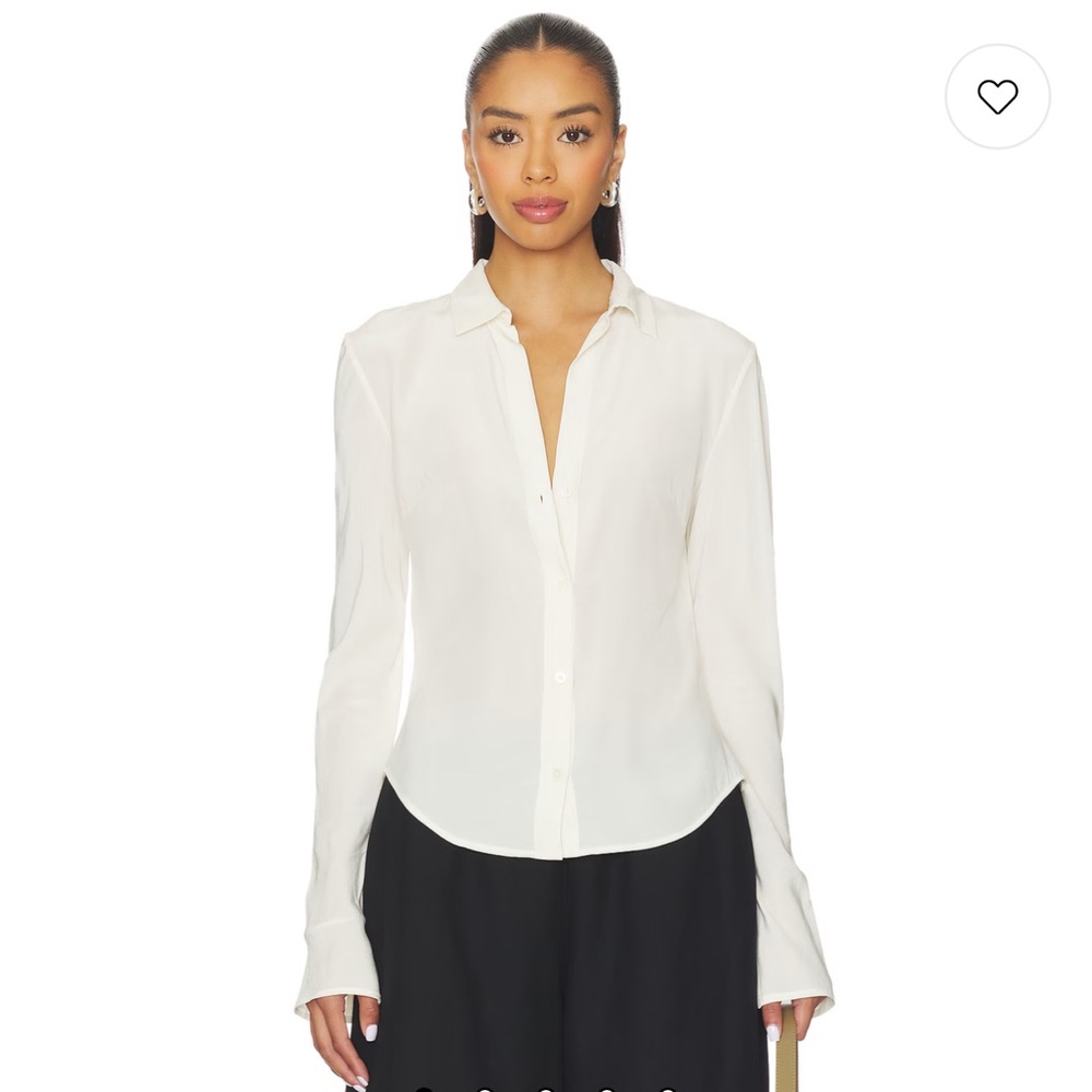 Saeunn Blouse in Ivory Eaves